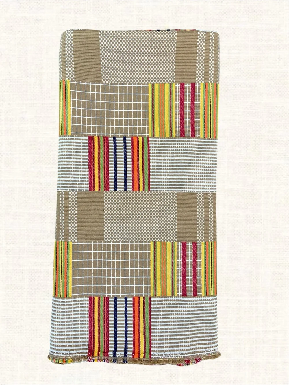 Kente-style Woven Fabric